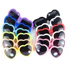 Heart Shaped Sunglasses Women Candy Colorful Frame Ladies Sun Glasses