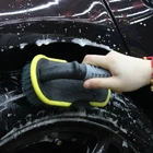 PVC handle vehicle alloy wheel tire brush car wheel cleaning brush
