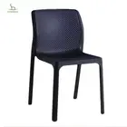 Modern Modern Plastic Outdoor Furniture Mesh PP Cheap Colored Garden Chair