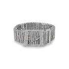Luxury Multi Row Bright Full Rhinestone Belt Shiny Crystal Harness Waist Belly Body Chain for Women Body Jewelry Party