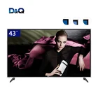 Hot sale LCD LED 32 inch,40 inch,43 inch tv smart 4k ultra HD led tv tempered glass television 4k smart tv