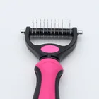 Pet Cleaning Slicker Glove China Supplier Custom Pet Cat And Dog Comb, Pet Grooming Brush Comb Deshedding Tool Comb