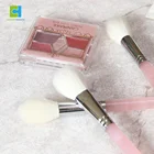 5 PCS lovely rose quartz Handle Crystal Cosmetic Brush set Makeup Kit Gift