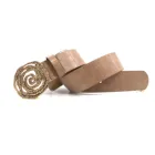 2020 fashion woman belt PU material with round nice pin buckle LADIES BELT