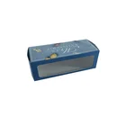 Custom printing packaging display box gift box with transparent pvc window