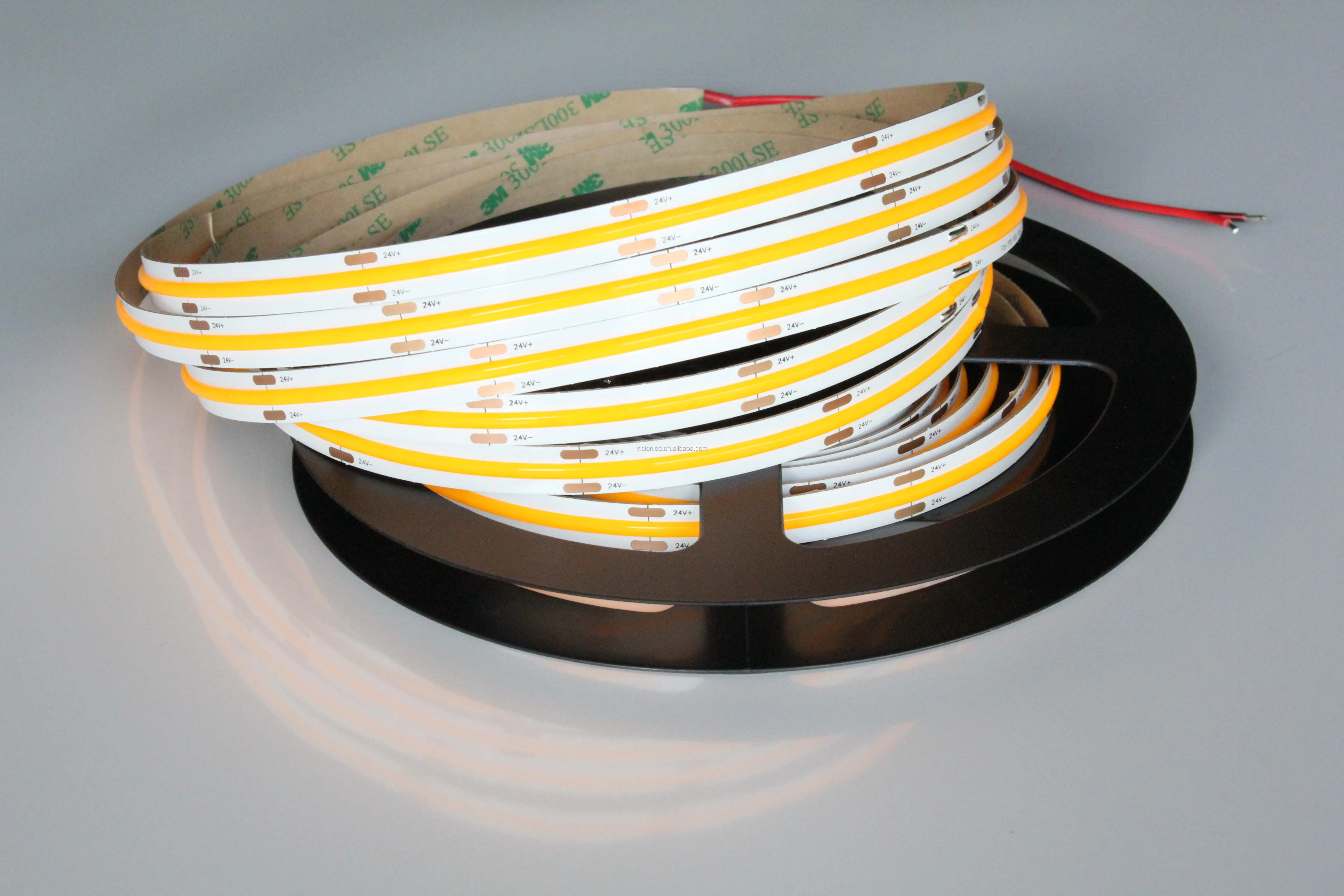 Hot COB LED Flexible Strips Light, 12V or 24V DC, 8mm or 10mm FPC