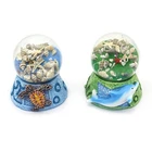 Unique Custom Made 65mm Resin souvenir beach chair Mini Cheap turtle snow globe