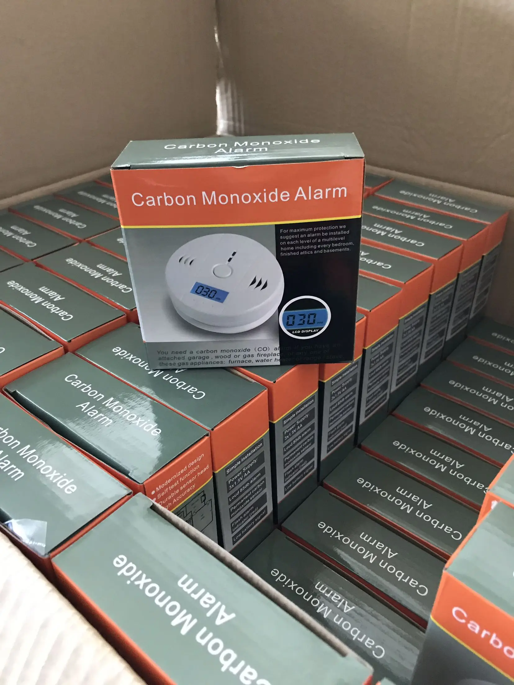 smart home carbon monoxide detector / co alarm/ gas leak