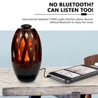 outdoor rock mini speakers bluetooth sound bar party speaker with led flame light
