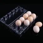 Egg Plastic Box Pvc Plastic Packaging PET PVC Custom Egg And Quail Egg Plastic Trays Blister Packaging Box