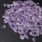 Natural Raw Gemstone Amethyst gravel Rough Crystal Gravel Tumbled Crushed Healing Stones