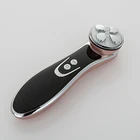 Home use 3 in 1 led light photon therapy rf & ems electroporation facial beauty device