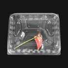 SGS testing wholesale food safe fruit storage meal prep box Fast Food Packaging Disposable Plastic Take Away Bento Box