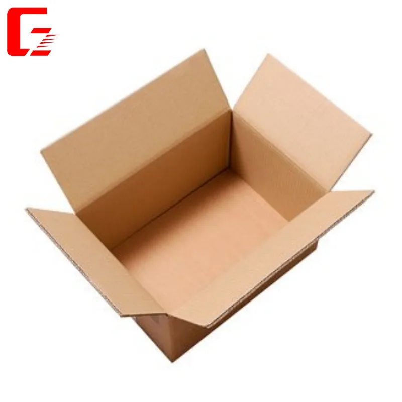 Custom Logo Brown Kraft Corrugated Cardboard Paper Folding Packaging