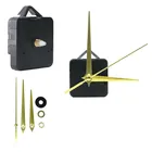diy silent gold hands quartz clock mechanism wall movement 6168S