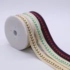 kardoune sfifa woven jacquard fabric webbing for tackshita garment decoration