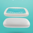 cool gel pillow Hypoallergenic Cooling Pillow Slow Rebound gel infused memory foam pillow