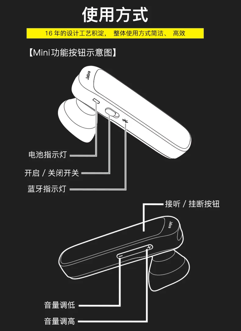 BIueT00TH Earphone Hands Free BIueT00TH 4.1 Wireless earphone with MIC New for Mobile Phones - ANKUX.COM
