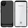 Custom Silicone Carbon Fiber Phone Case For Google Pixel 4 XL TPU Case Cover