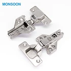 Furniture Hinge Door Hydraulic Kitchen Cupboard Hinges Cabinet Insert Hinge Hydraulic Soft Close Steel Door Hinge