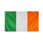 3x5 100%polyester Digital printing flaying green white orange rti colour custom country northern irish ireland flags