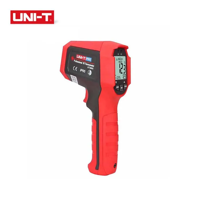 UNI-T UT309C Dupla Handheld Laser Termômetro Infravermelho Profissional Gama-35C-600C