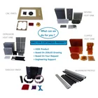 anodized electric scooter CNC aluminum extrusion profile parts