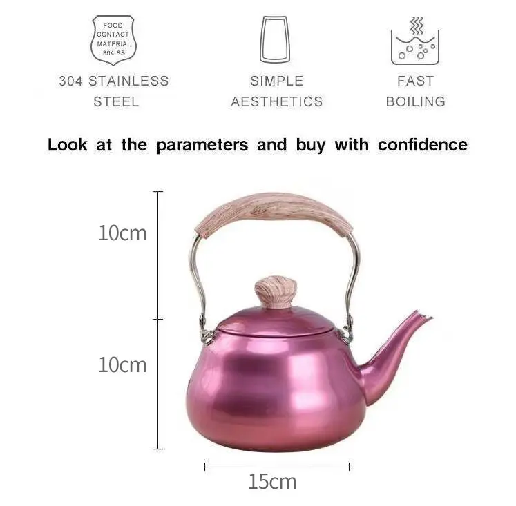 Hot Selling hot water kettle of New Style High Polished Stainless Steel cool water kettle