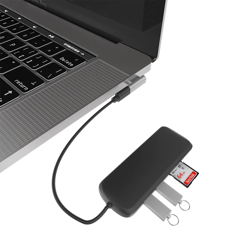 20Pins Magnetic to USB C 3.1  Adapter,Support 100W PD,10Gbp/s Data Compatible with most Type c Devices