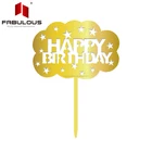 Custom Cake Topper Gifts Cake Toppers Happy Birthday And Merry Christmas For Party Cake Decoration
