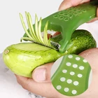 Top selling kitchen gadgets stainless steel vegetable double ended peeler fruit knife peeler