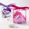 cheap transparent plastic gift box for candy