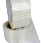 Free Samples Transparent Self Adhesive Bi-directional Filament Tape