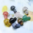 Gems Rough DIY 2CM Natural Gems Rough Crystal Agate Stone Mini Mushrooms