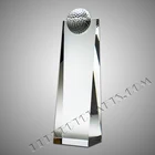 Crystal Trophy New Custom High Quality Golf Wedge Optical Crystal Award Trophy Vender -OCA031