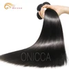 Onicca 12a best selling certified virgin brazilian human hair extension,natural straight remy hair weave bundles