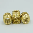 In Nut Press In Knurled Brass Insert Nut