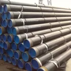 custom api 5l 3lpe outer 3 pe coating anticorrosion lined paint spiral welded seamless steel pipe for water petroleum