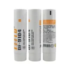 white cosmetic tube unstuffed for cream lotion