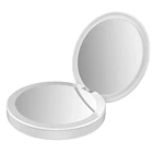 TOUCHBeauty 1X 2X Magnifying Home and Travel Led Coemtic Mirror with Power Bank 3000mAH