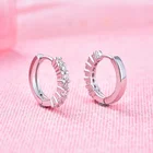 Jewellery Jewellery Fashion Jewellery 925 Sterling Silver Cubic Zirconia Hoop Earrings For Women 2020