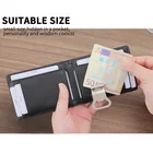 Wallet for Men RFID BSCI Factory Fashion Rfid Blocking Beer Lid Opener Money Clip Bifold Custom Leather for