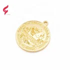 Jewelry Custom Small Metal Plates Brand Logo Pendant Jewelry Tags With Oring Engraved Metal Plates For Jewelry