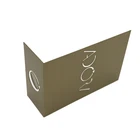 Custom Unique Style Sheet Metal Office Desk Name Plate / Nameplate