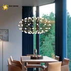 Nordic Modern Simple Creative Designer Villa Bedroom Dining Room Lighting Individual Chandelier