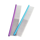 Wholesale Pet Steel Grooming Dog and Cat Pet Grooming Comb Dog Stainless Steel