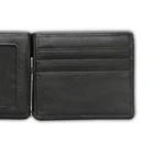 Customized Fashion man wallet rfid money clip wallet