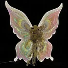 2019 latest weddings decoration of LED large butterfly wing stage background