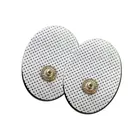 Oval Shaped Electrodes Tens Pads For Tens Ems Physiotherapy Machine