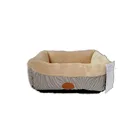 wholesale hot sale coral velvet warm soft comfort luxury cute dog bed